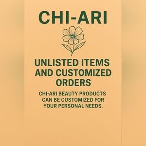 Customizable Home and Unlisted Items